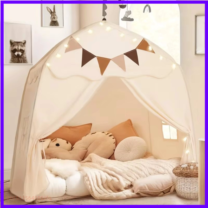 Baby Nursery Boy - Kid Tent Foldable Indoor Outdoor Playhouse