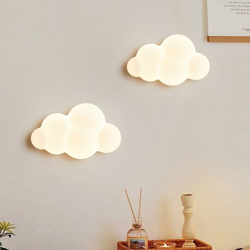 White Cloud Wall Lamps for Chi - đánh giá và giá Baby Nursery Boy