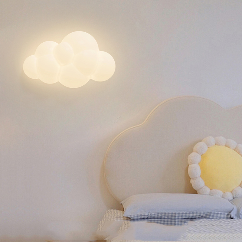 White Cloud Wall Lamps for Chi - đánh giá và giá Baby Nursery Boy