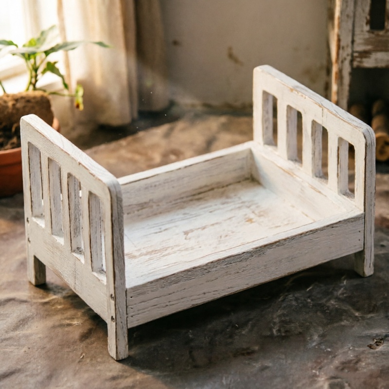 Infant Posing Sofa Retro Wood  - đánh giá và giá Baby Nursery Boy