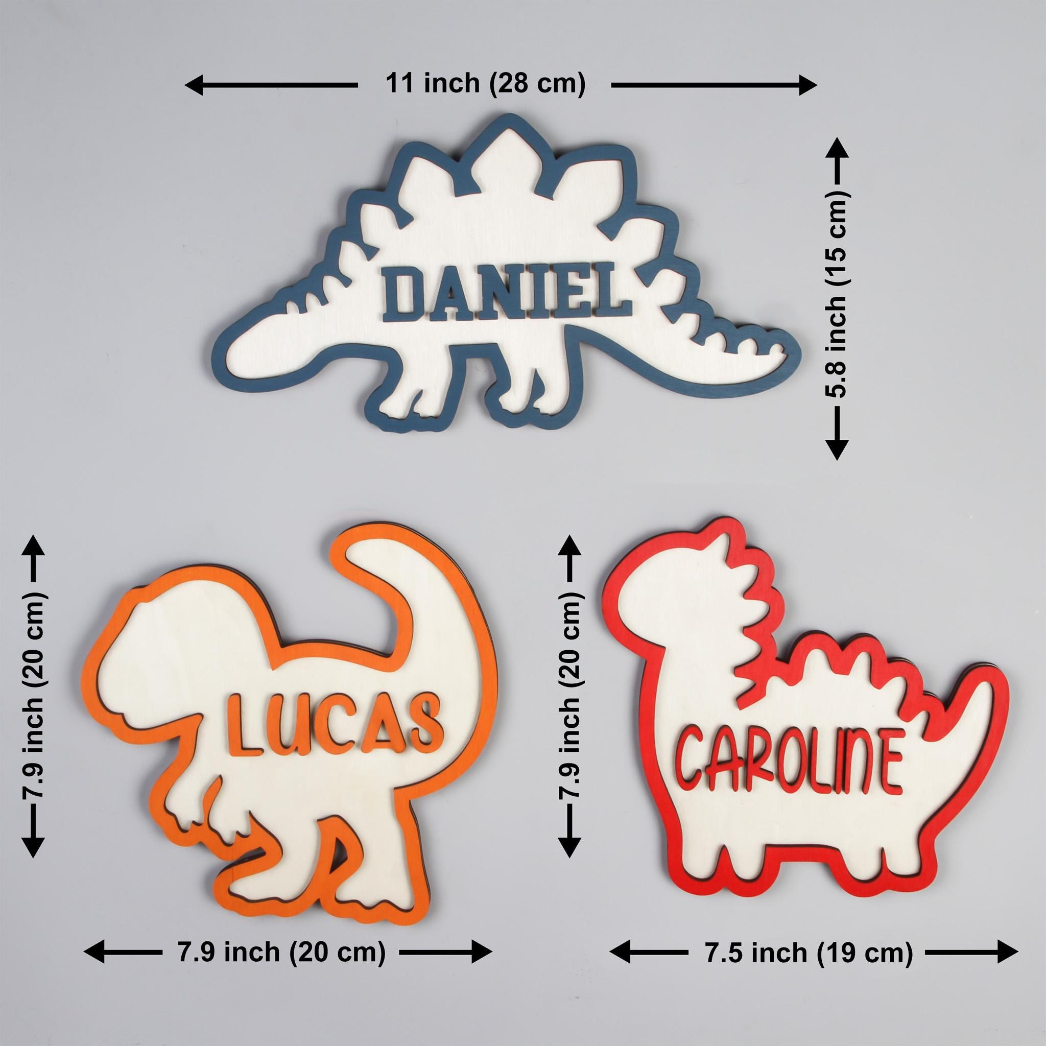 Personalized Dinosaur Wooden N - đánh giá và giá Baby Nursery Decor Girl