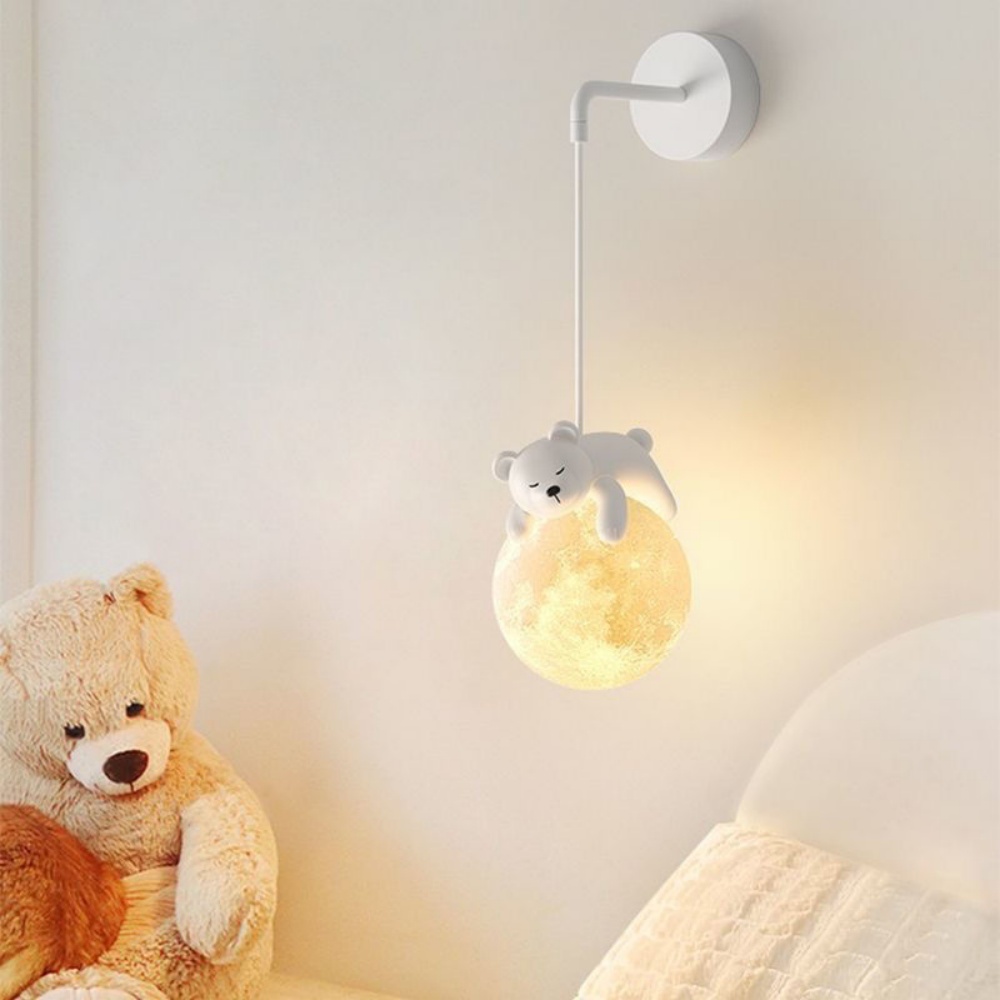 Cute Animal Wall Lamp White Ra - đánh giá và giá Baby Nursery Boy