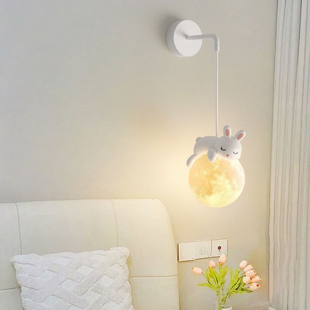 Cute Animal Wall Lamp White Ra - đánh giá và giá Baby Nursery Boy